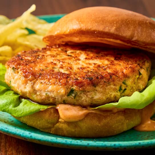 Turning America’s Favorite Fish Into Succulent Salmon Burgers